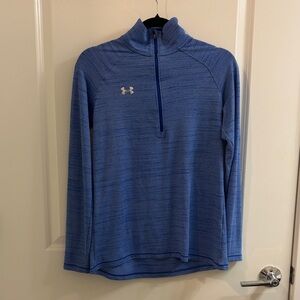 Under Armour Heathered Blue Performance Pullover